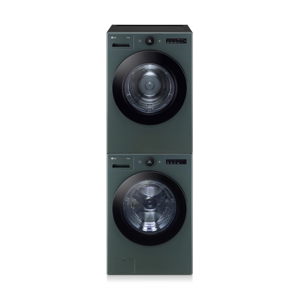 의류건조기 LG 트롬 오브제컬렉션 + 건조기 + 스태킹키트 (KX25GG-2GNG.AKOR) 메인이미지 0
