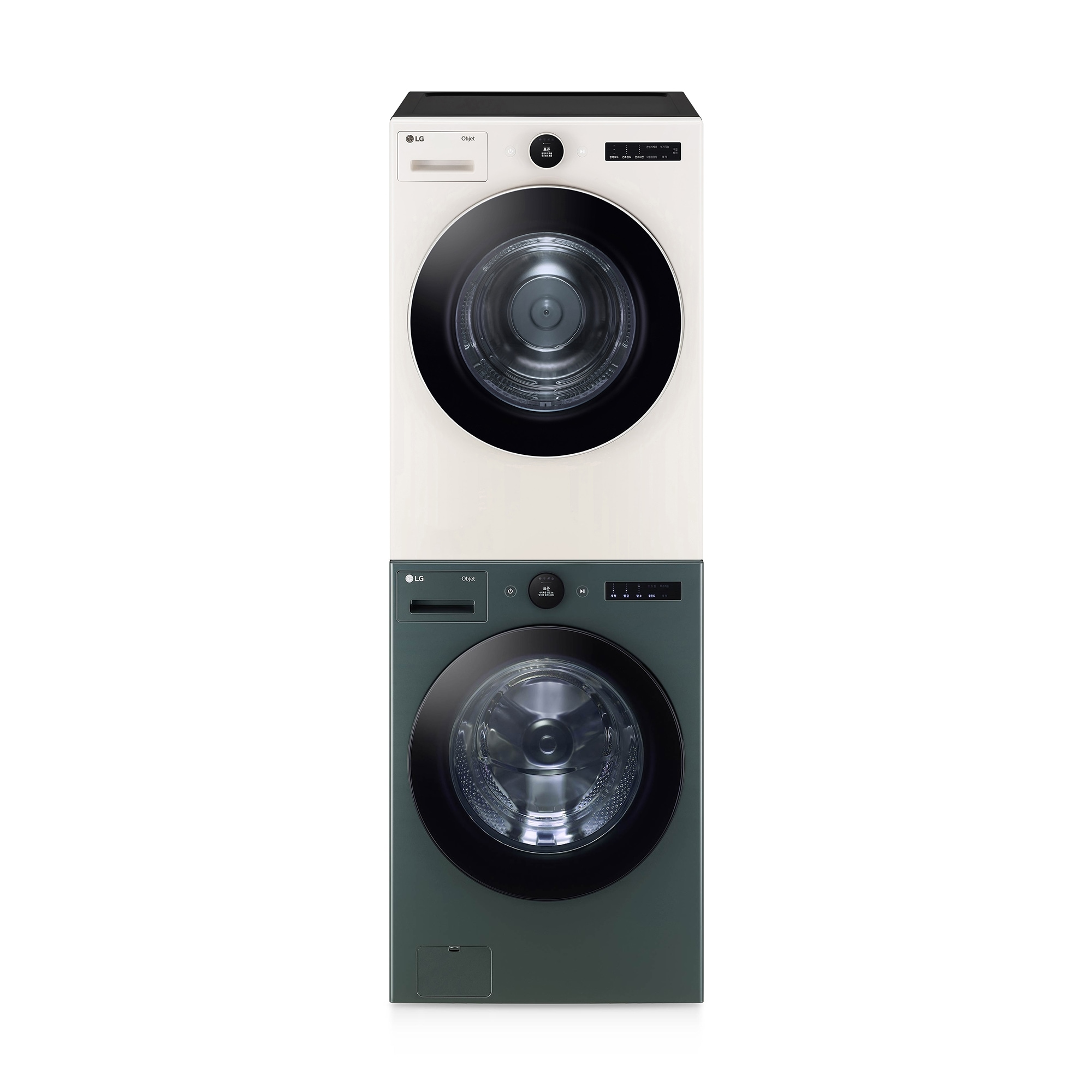 의류건조기 LG 트롬 오브제컬렉션 + 건조기 + 스태킹키트 (KX25GA-2ENE.AKOR) 줌이미지 0
