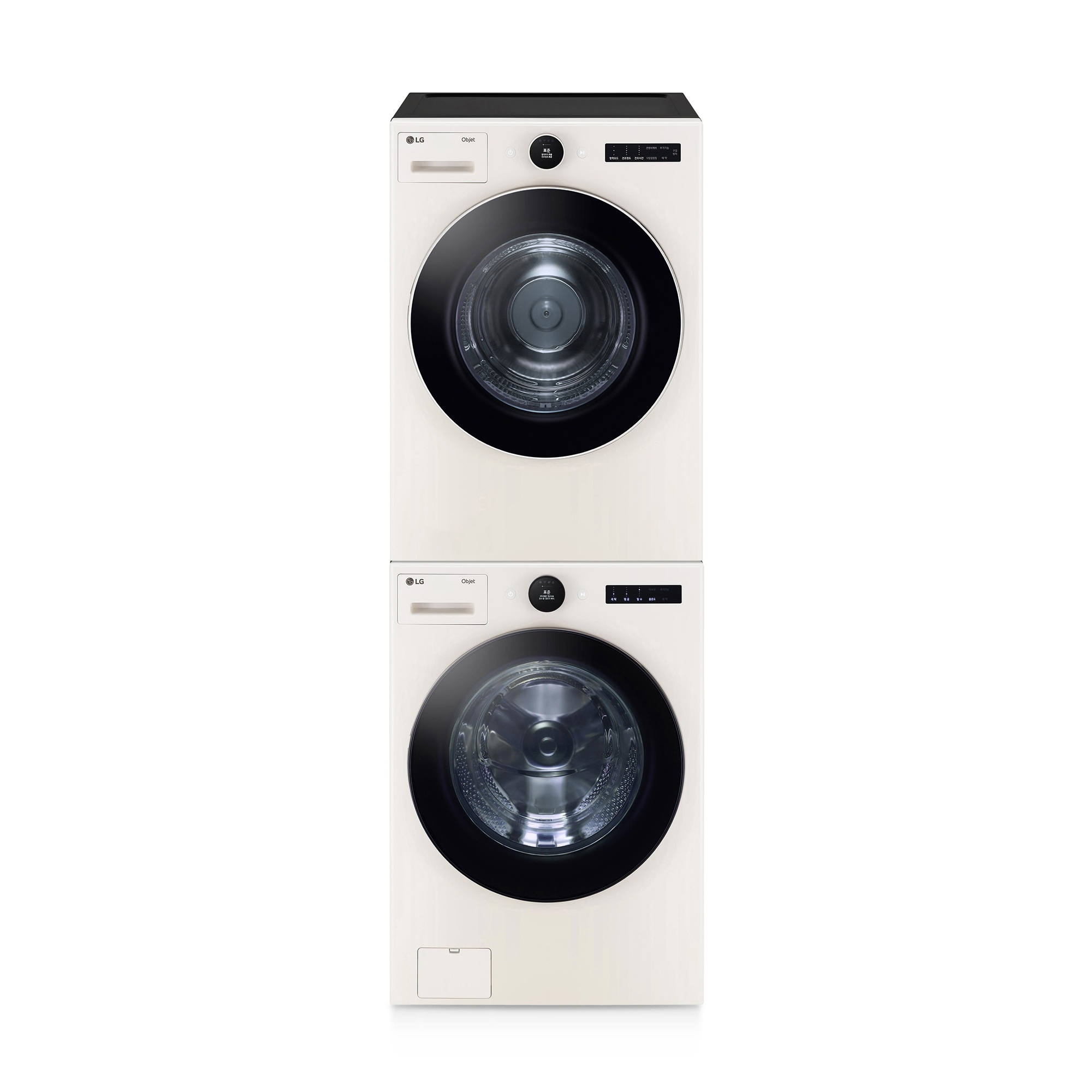 세탁기 LG 트롬 오브제컬렉션 + 건조기 + 스태킹키트 (KX25EA-2ENE.AKOR) 줌이미지 1