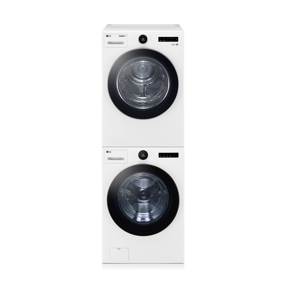 의류건조기 LG 트롬 오브제컬렉션 + 건조기 + 스태킹키트 (KX24WN-2WNA.AKOR) 메인이미지 0