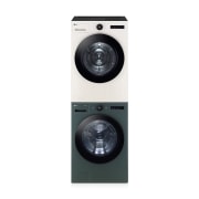세탁기 LG 트롬 오브제컬렉션 + 건조기 + 스태킹키트 (KX4GNG-1ESE.AKOR) 썸네일이미지 1