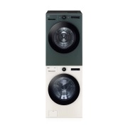 세탁기 LG 트롬 오브제컬렉션 + 건조기 + 스태킹키트 (KX3ENE-1GSG.AKOR) 썸네일이미지 0