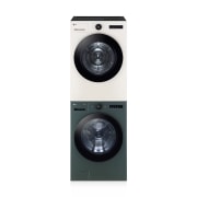 세탁기 LG 트롬 오브제컬렉션 + 건조기 + 스태킹키트 (KX3GNG-1ESE.AKOR) 썸네일이미지 0