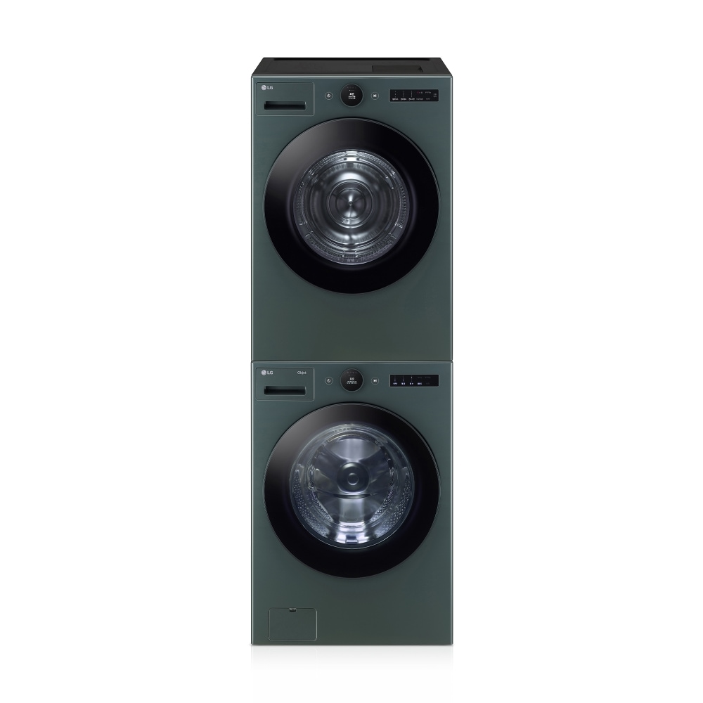 의류건조기 LG 트롬 오브제컬렉션 + 건조기 + 스태킹키트 (KX3GNG-1GSG.AKOR) 메인이미지 0