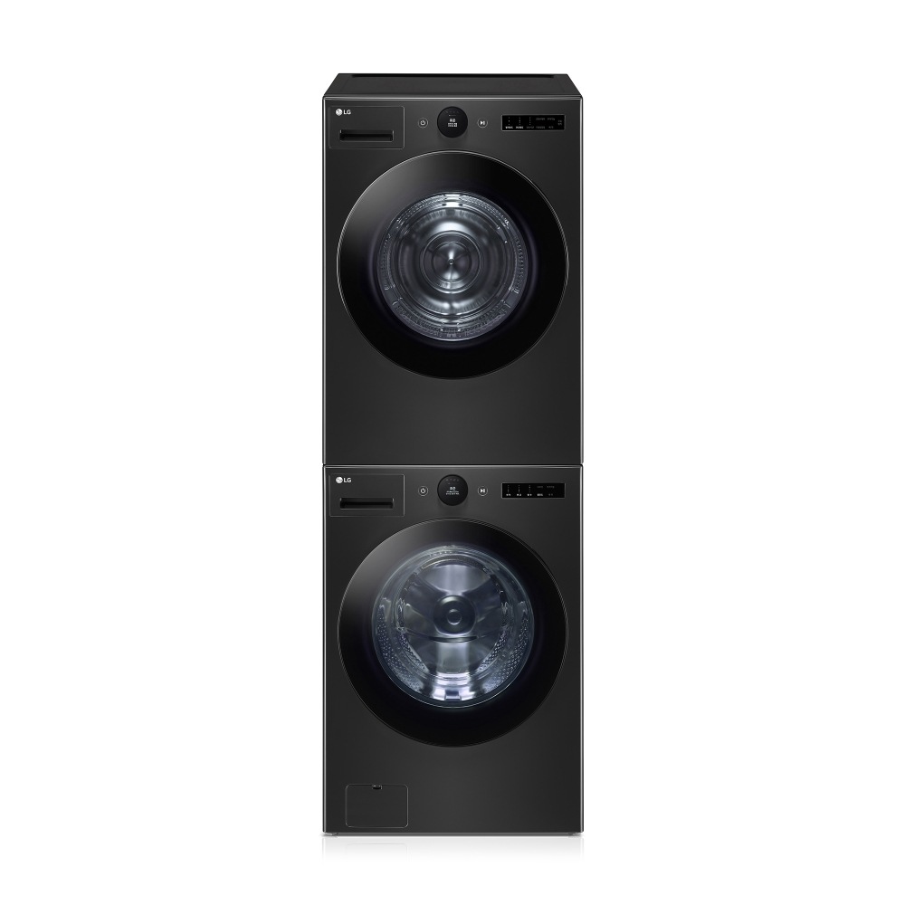 세탁기 LG 트롬 오브제컬렉션 + 건조기 + 스태킹키트 (KX23KN-2KNT.AKOR) 메인이미지 0
