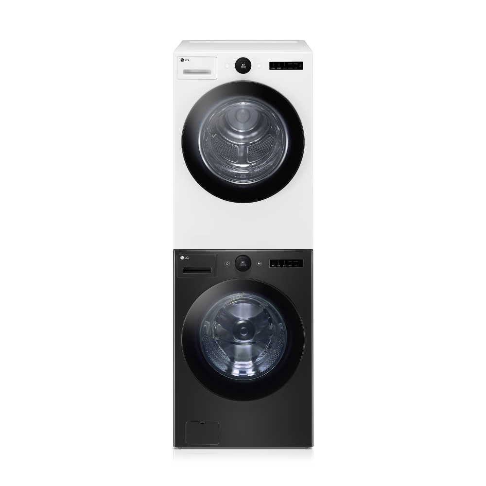 세탁기 LG 트롬 오브제컬렉션 + 건조기 + 스태킹키트 (KX23KN-20WN.AKOR) 메인이미지 0