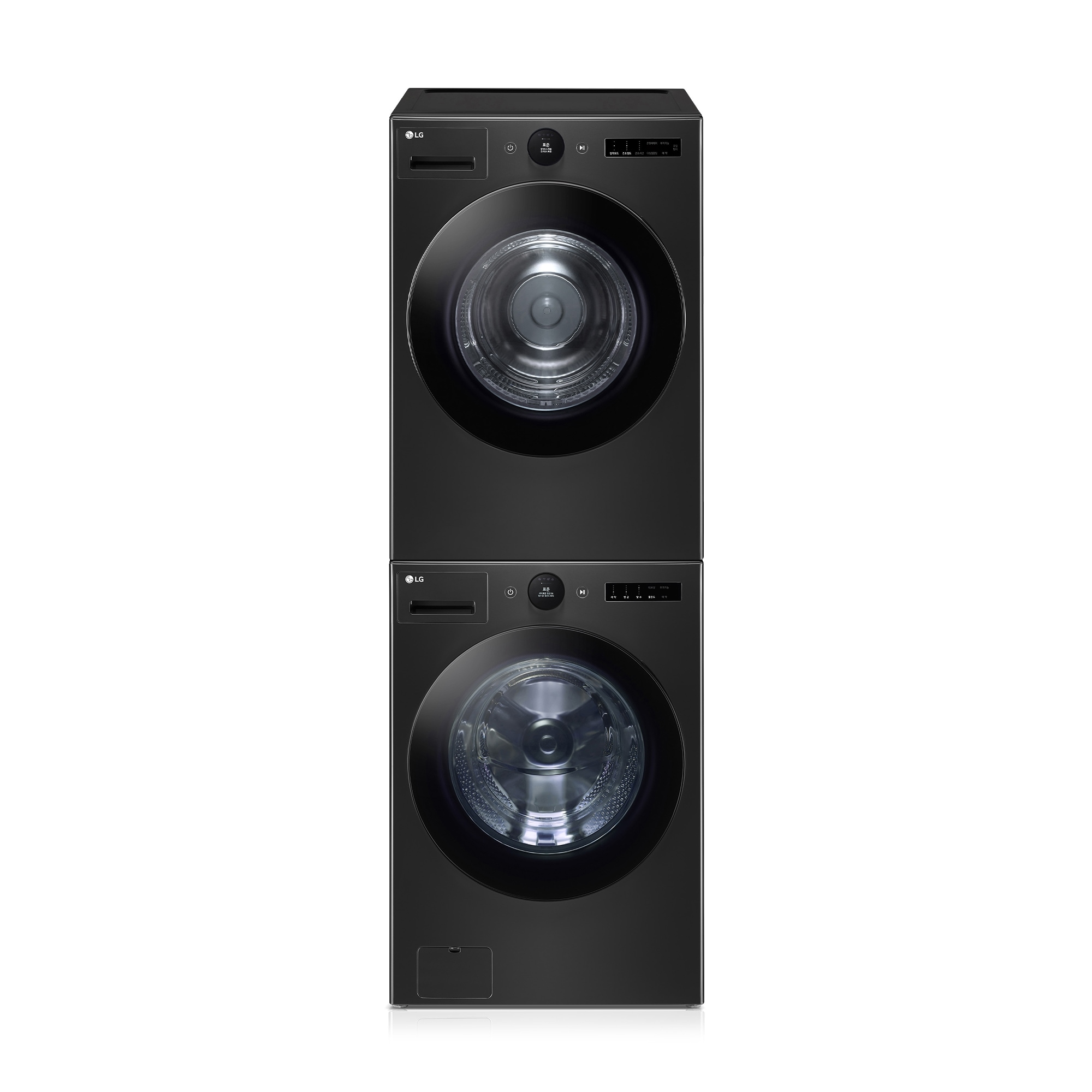 세탁기 LG 트롬 오브제컬렉션 + 건조기 + 스태킹키트 (KX23KN-2KN.AKOR) 줌이미지 1