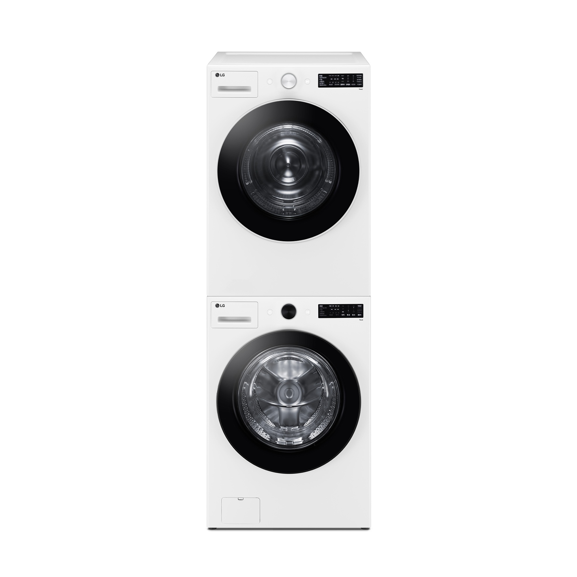 세탁기 LG 트롬 오브제컬렉션 + 건조기 + 스태킹키트 (KG19WN-G8NW.AKOR2) 줌이미지 1