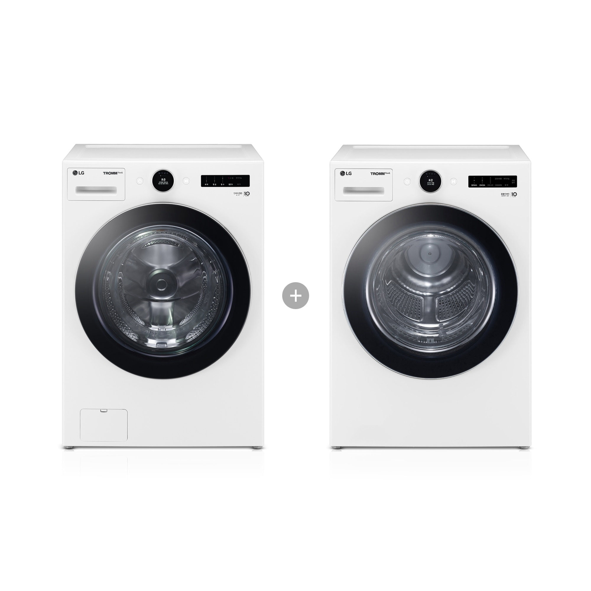 세탁기 LG 트롬 세탁기 + 건조기 (FX24WS-2WA.AKOR) 줌이미지 1