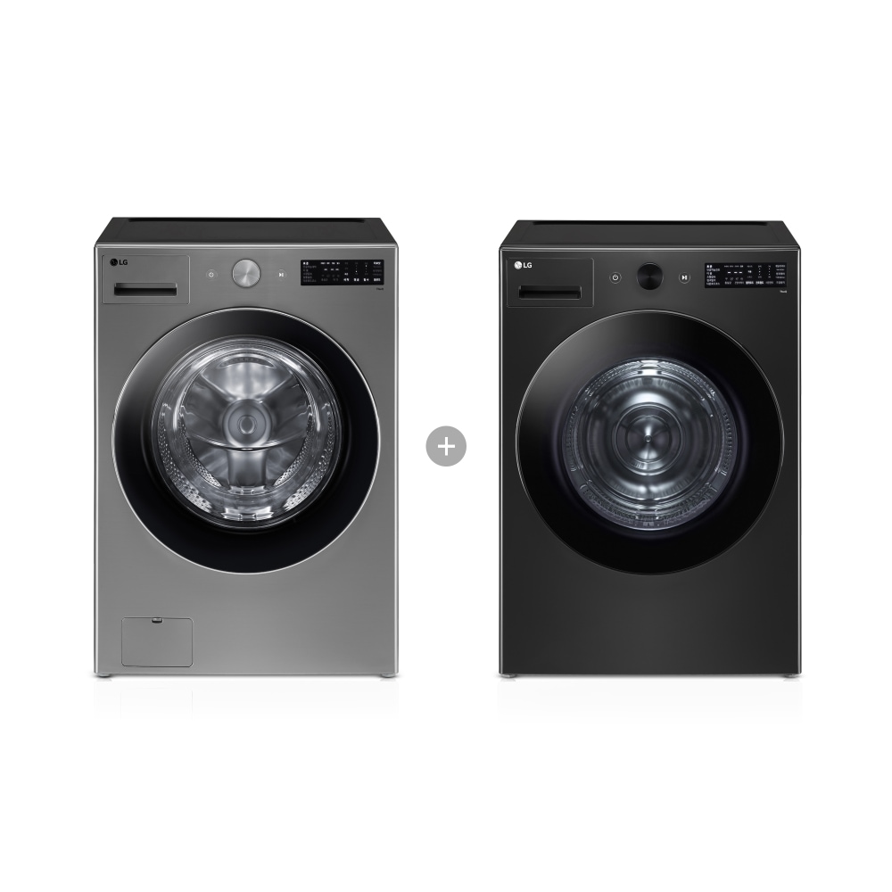 세탁기 LG 트롬 오브제컬렉션 + 건조기 (FG24V-20K.AKOR2) 메인이미지 0