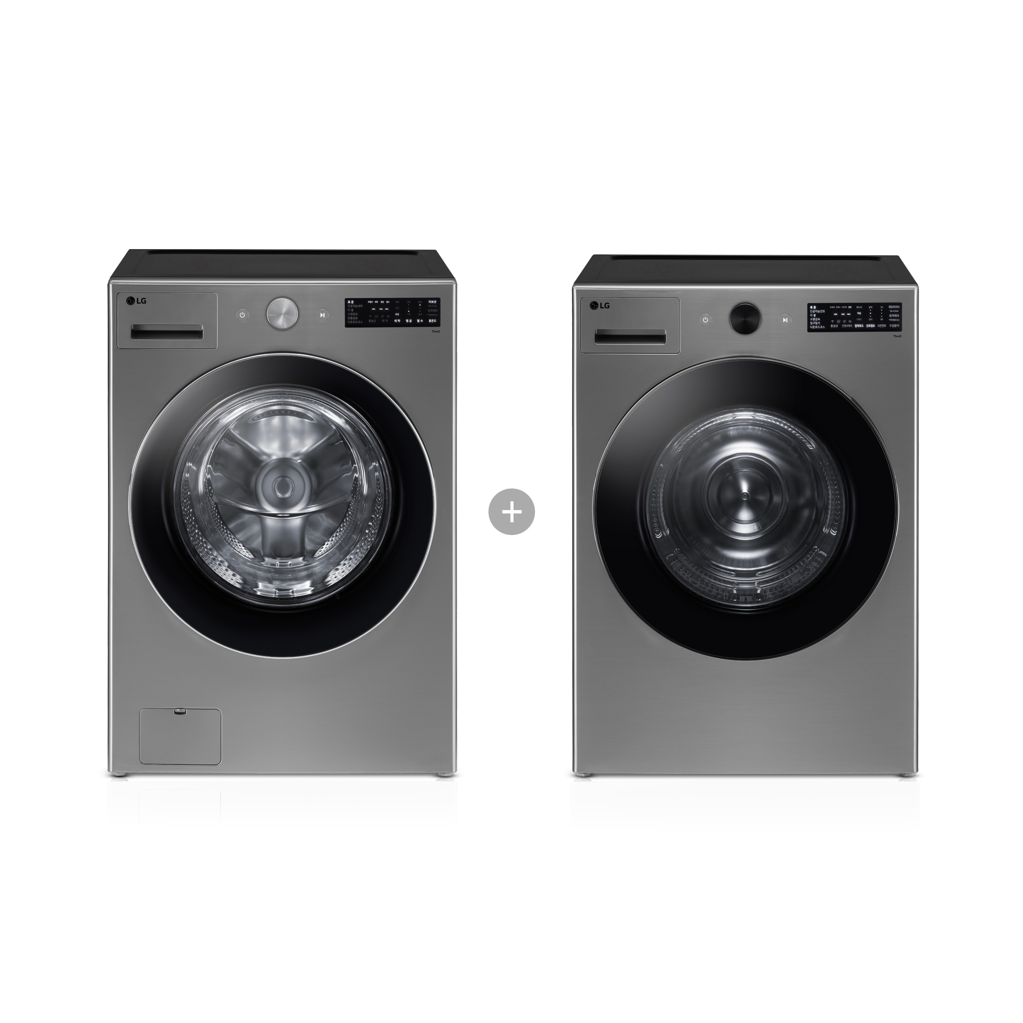 세탁기 LG 트롬 오브제컬렉션 + 건조기 (FG24V-20V.AKOR2) 줌이미지 1