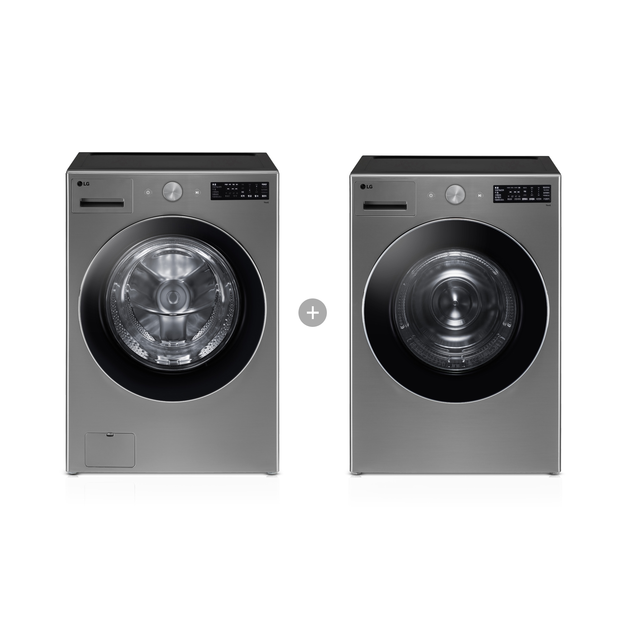 세탁기 LG 트롬 오브제컬렉션 + 건조기 (FG24V-19V.AKOR2) 줌이미지 0