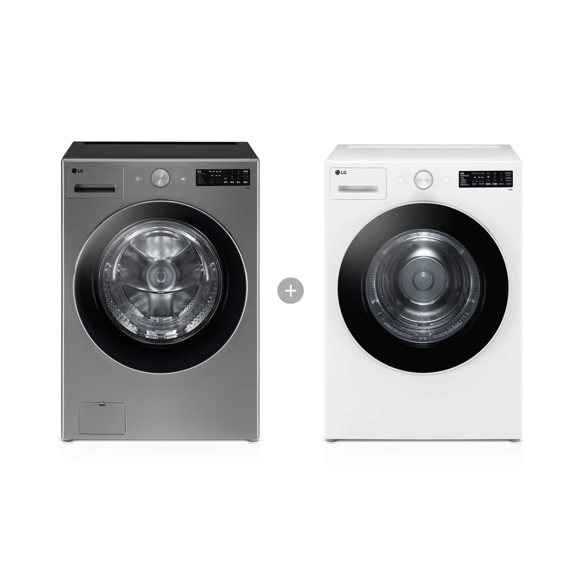 세탁기 LG 트롬 오브제컬렉션 + 건조기 (FG24V-18W.AKOR2) 줌이미지 0