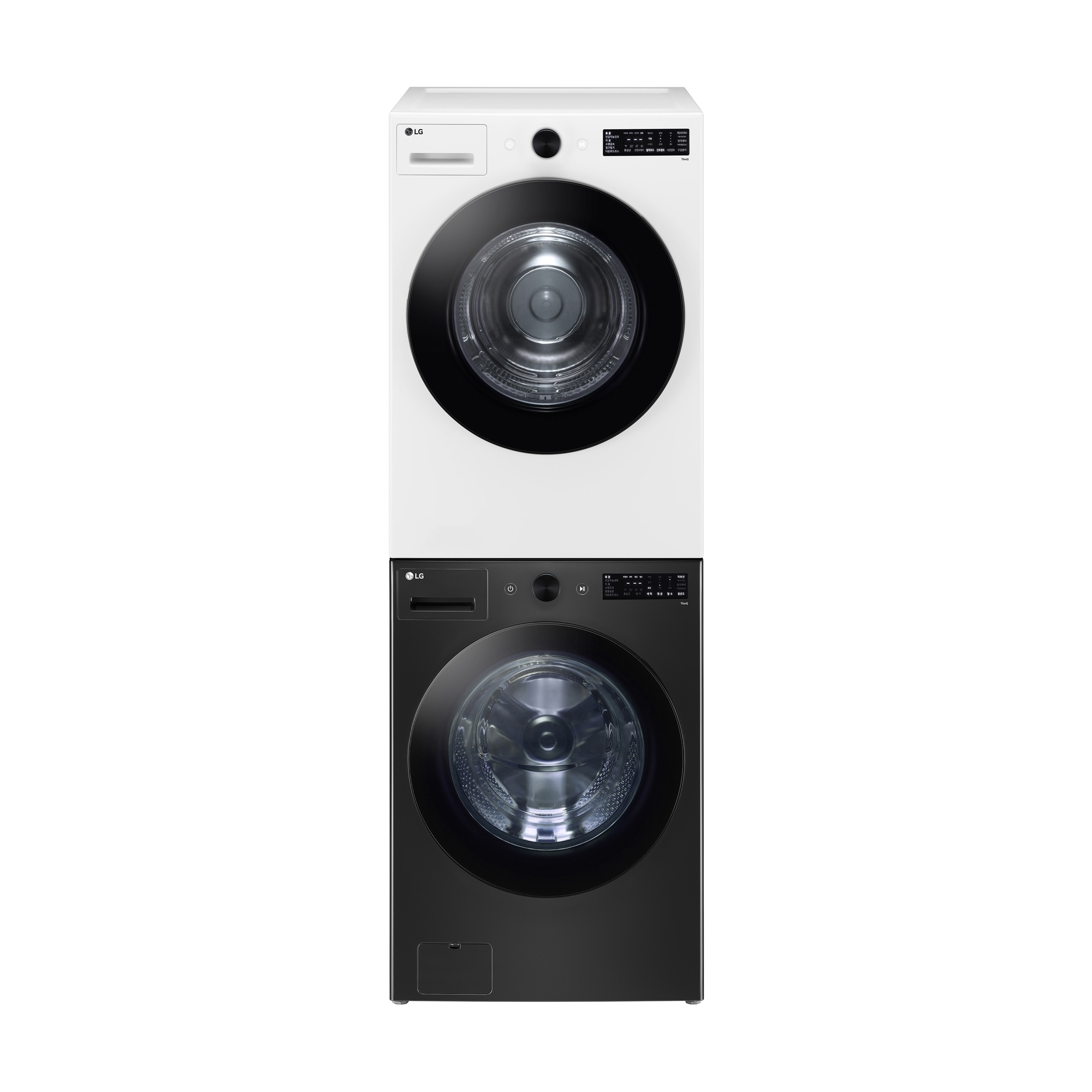 세탁기 LG 트롬 오브제컬렉션 + 건조기 + 스태킹키트 (KG24K-18W.AKOR2) 줌이미지 0