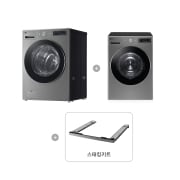 세탁기 LG 트롬 오브제컬렉션 + 건조기 + 스태킹키트 (KG24V-19V.AKOR2) 썸네일이미지 1