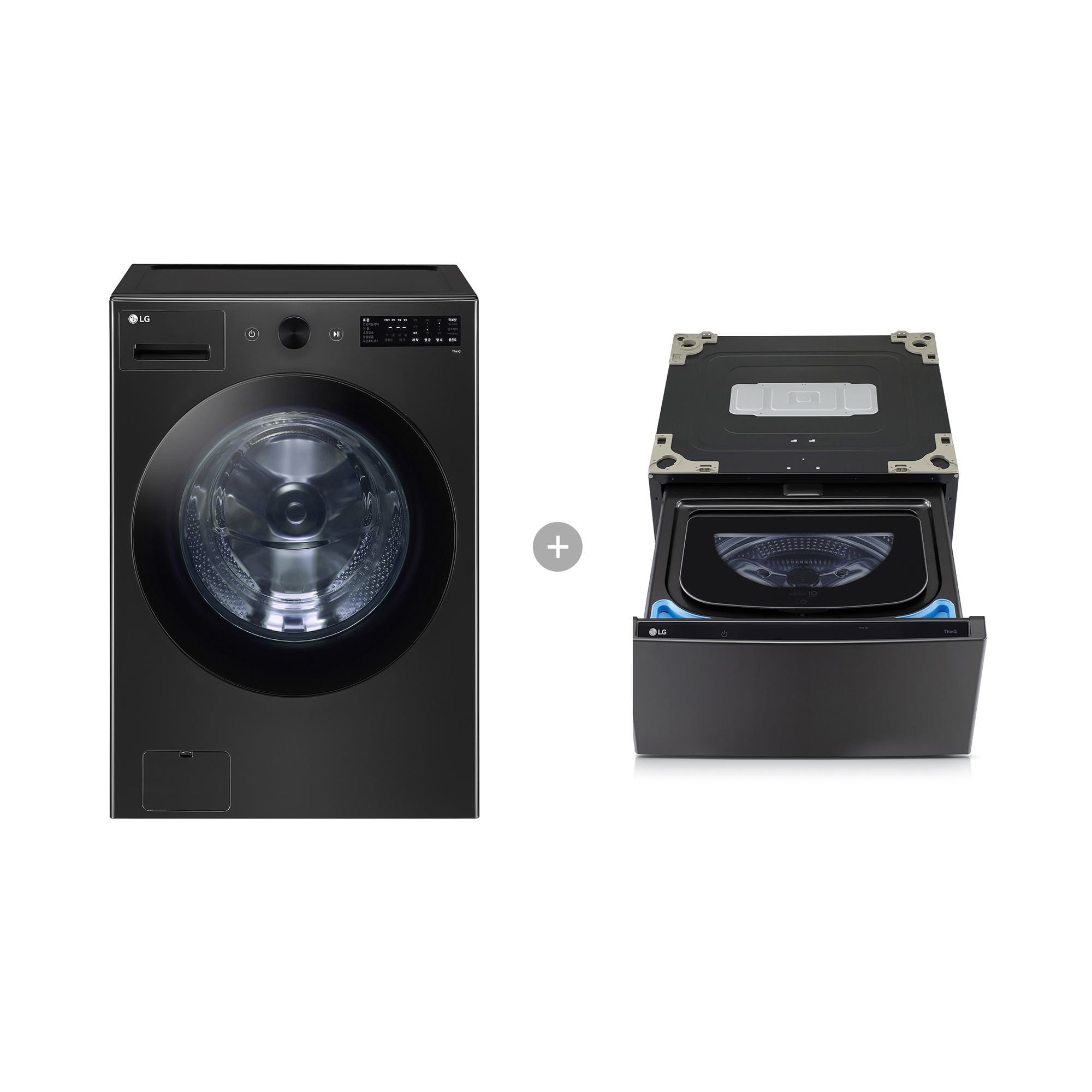 세탁기 LG 트롬 오브제컬렉션 + 미니워시 (FG24KNX.AKOR2) 줌이미지 0