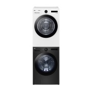 세탁기 LG 트롬 오브제컬렉션 + 건조기 + 스태킹키트 (KX24KN-20WA.AKOR) 썸네일이미지 0