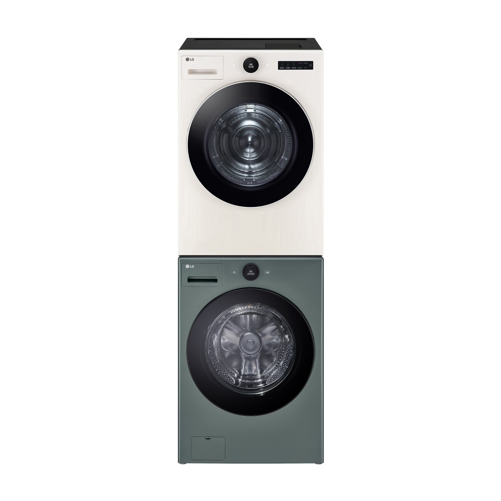 세탁기 LG 트롬 오브제컬렉션 + 건조기 + 스태킹키트 (KX25GA-21ES.AKOR) 메인이미지 0