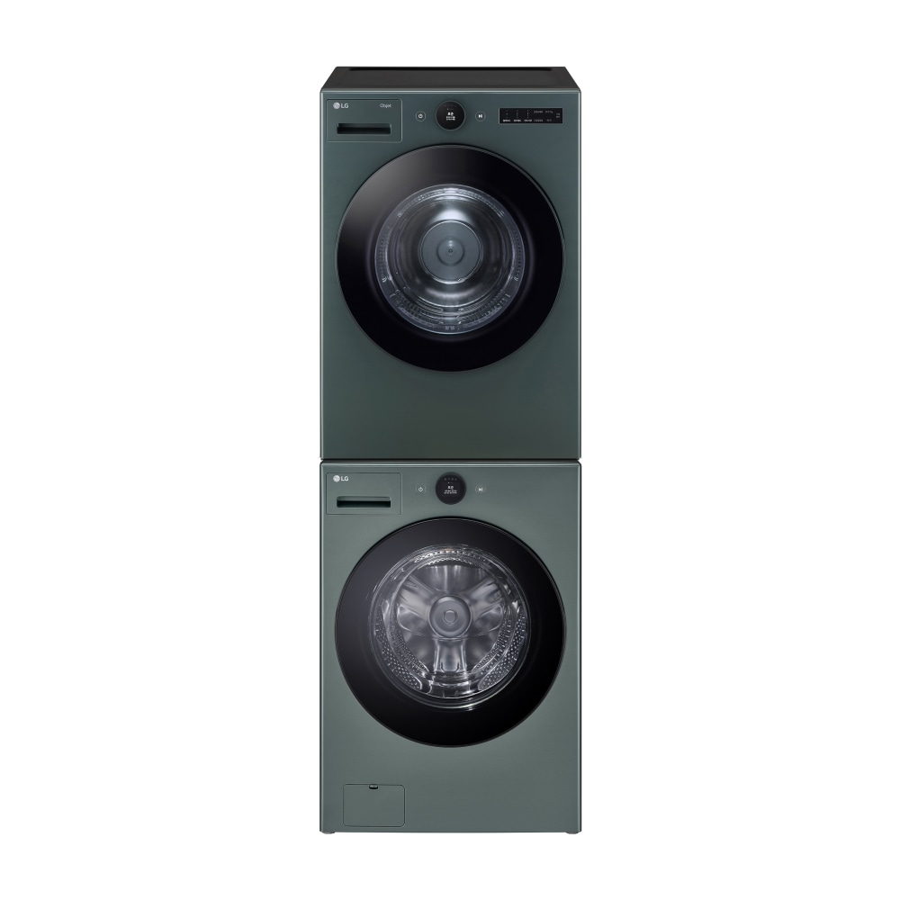 세탁기 LG 트롬 오브제컬렉션 + 건조기 + 스태킹키트 (KX25GA-20GN.AKOR) 메인이미지 0