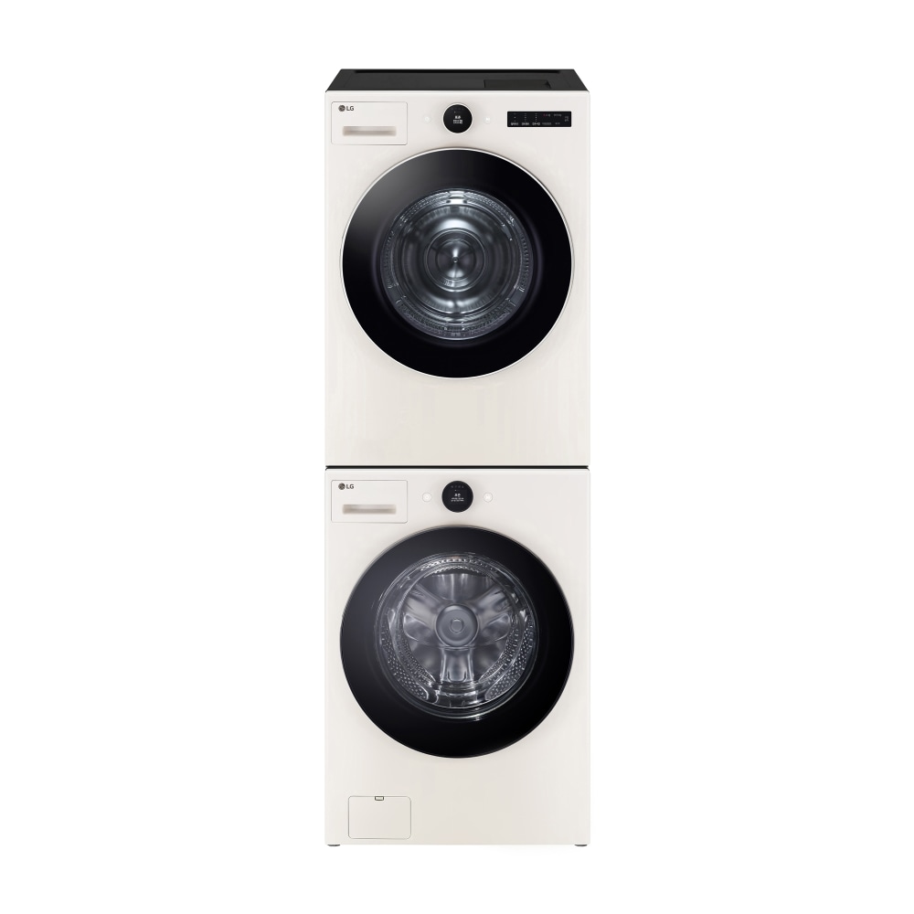 세탁기 LG 트롬 오브제컬렉션 + 건조기 + 스태킹키트 (KX25EA-21ES.AKOR) 메인이미지 0