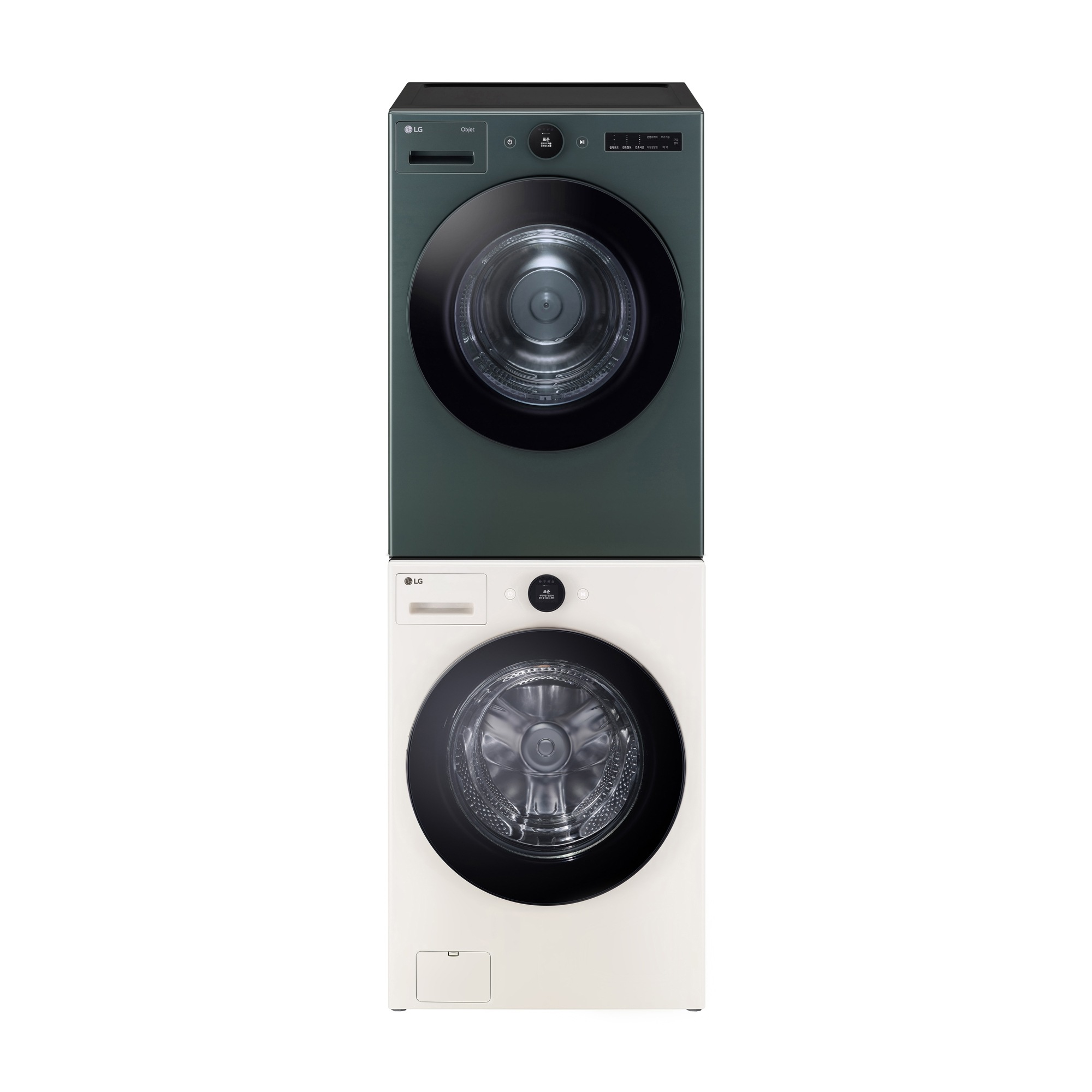 세탁기 LG 트롬 오브제컬렉션 + 건조기 + 스태킹키트 (KX25WA-20GN.AKOR) 줌이미지 0