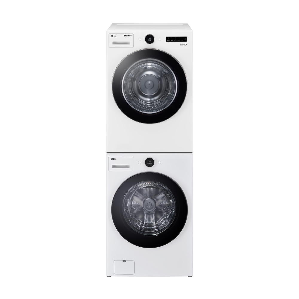 세탁기 LG 트롬 오브제컬렉션 + 건조기 + 스태킹키트 (KX25GA-20WN.AKOR) 메인이미지 0