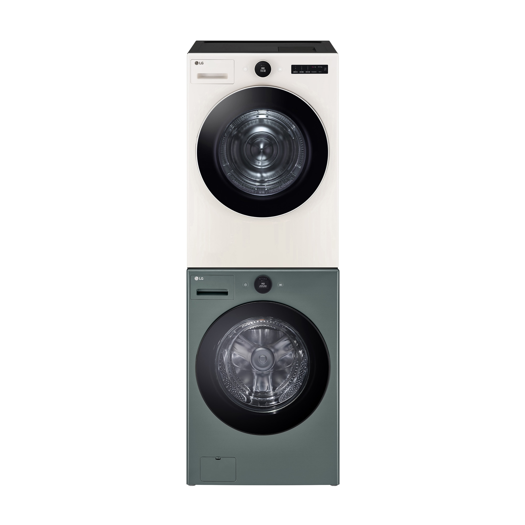 세탁기 LG 트롬 오브제컬렉션 + 건조기 + 스태킹키트 (KX21GA-21ES.AKOR) 줌이미지 0