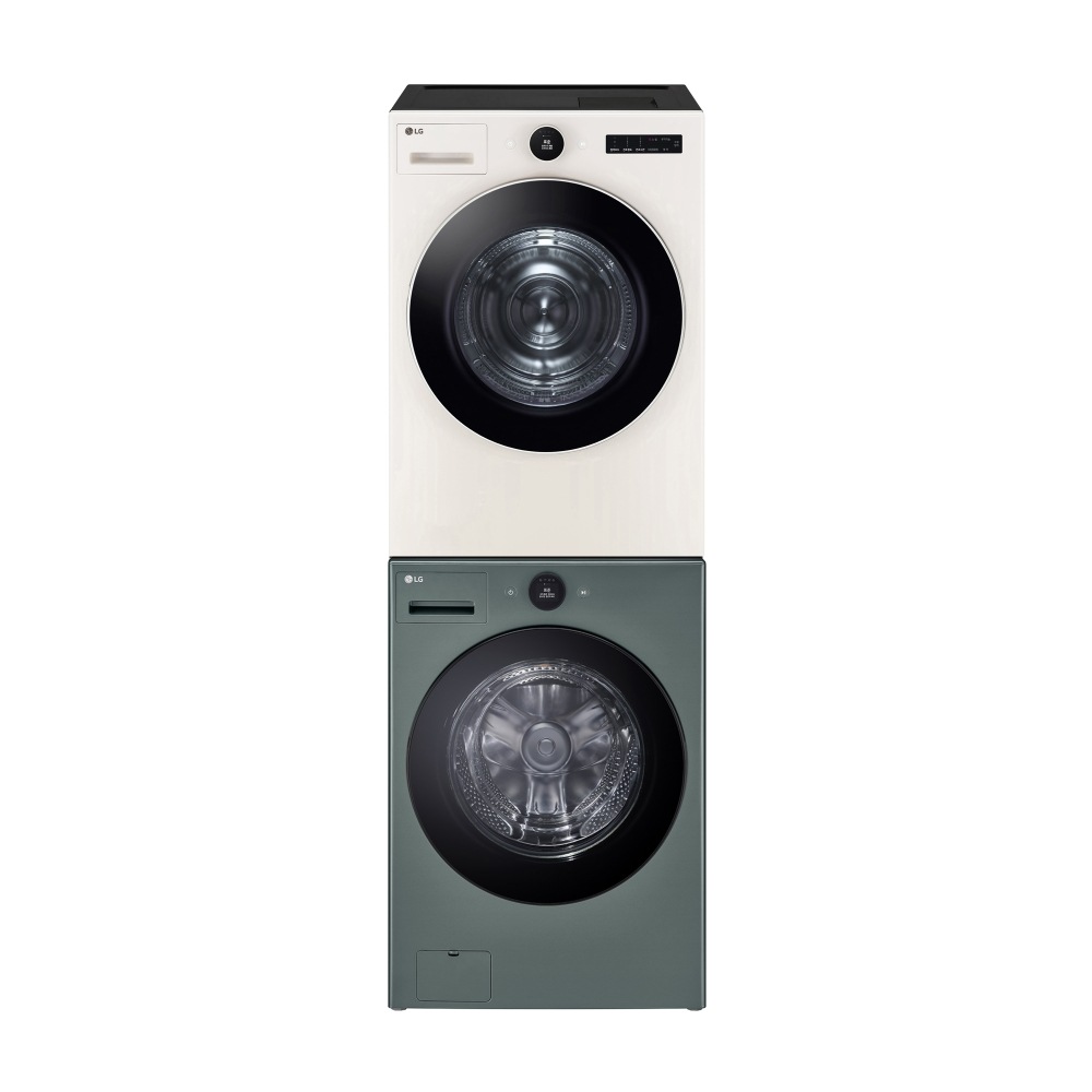 세탁기 LG 트롬 오브제컬렉션 + 건조기 + 스태킹키트 (KX21GA-21ES.AKOR) 메인이미지 0