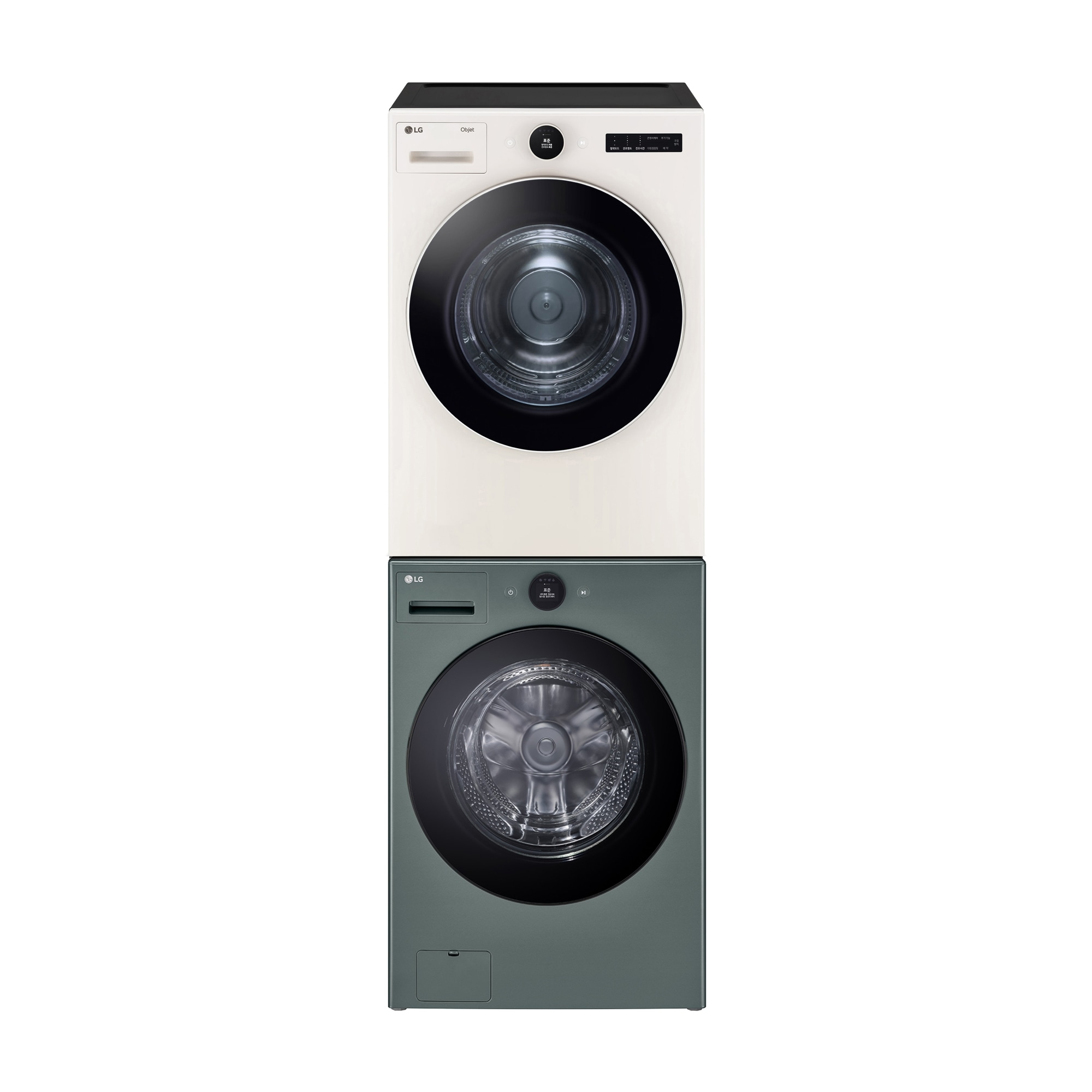 세탁기 LG 트롬 오브제컬렉션 + 건조기 + 스태킹키트 (KX21GA-20EN.AKOR) 줌이미지 0