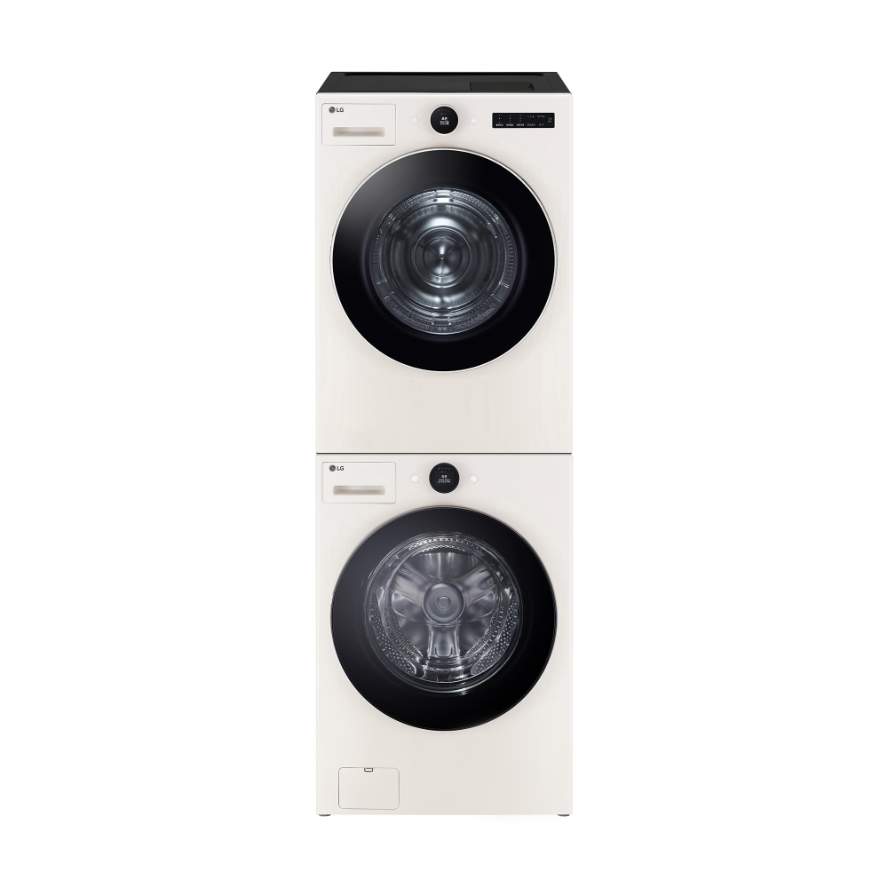 세탁기 LG 트롬 오브제컬렉션 + 건조기 + 스태킹키트 (KX25EN-21ES.AKOR) 메인이미지 0