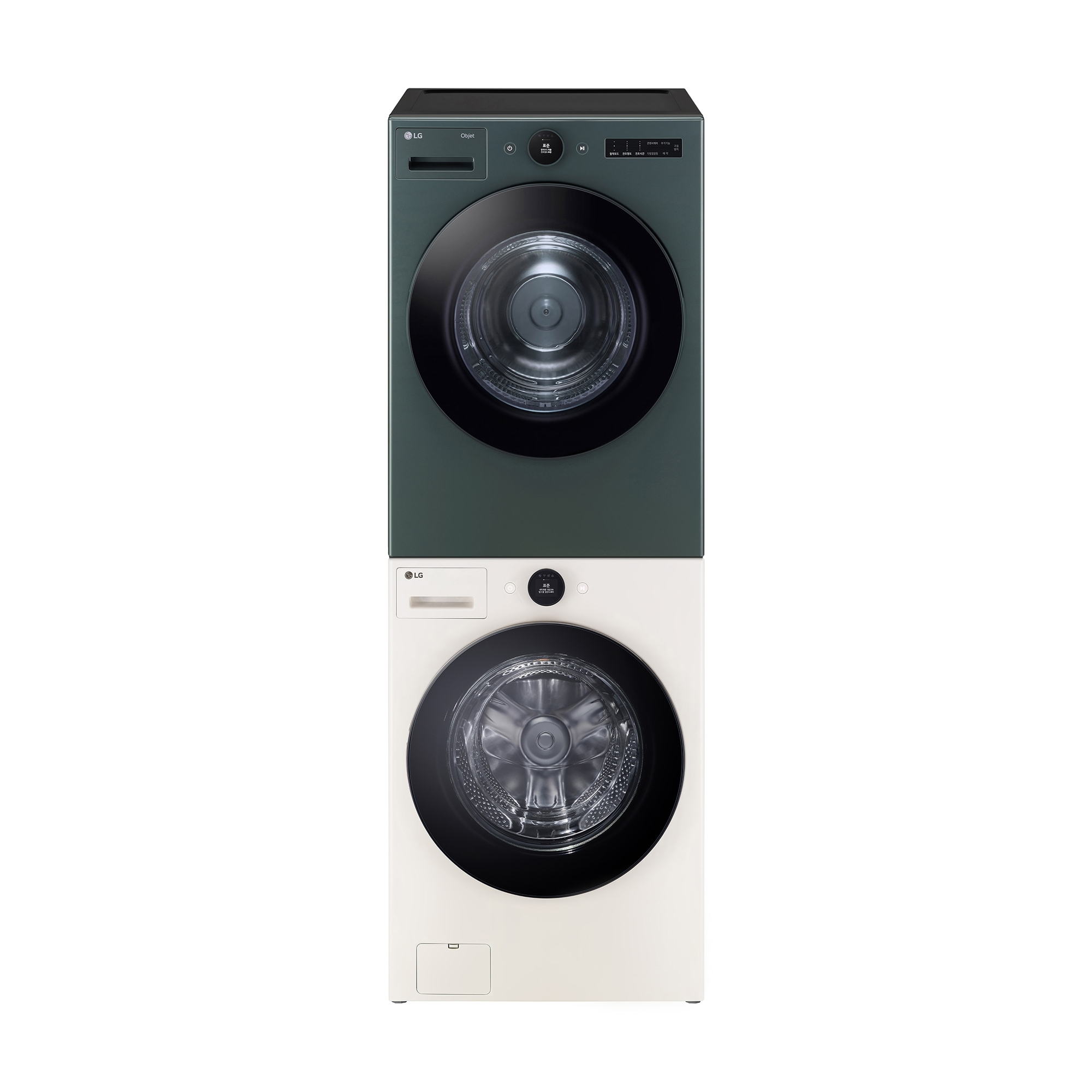 세탁기 LG 트롬 오브제컬렉션 + 건조기 + 스태킹키트 (KX25EN-20GN.AKOR) 줌이미지 0