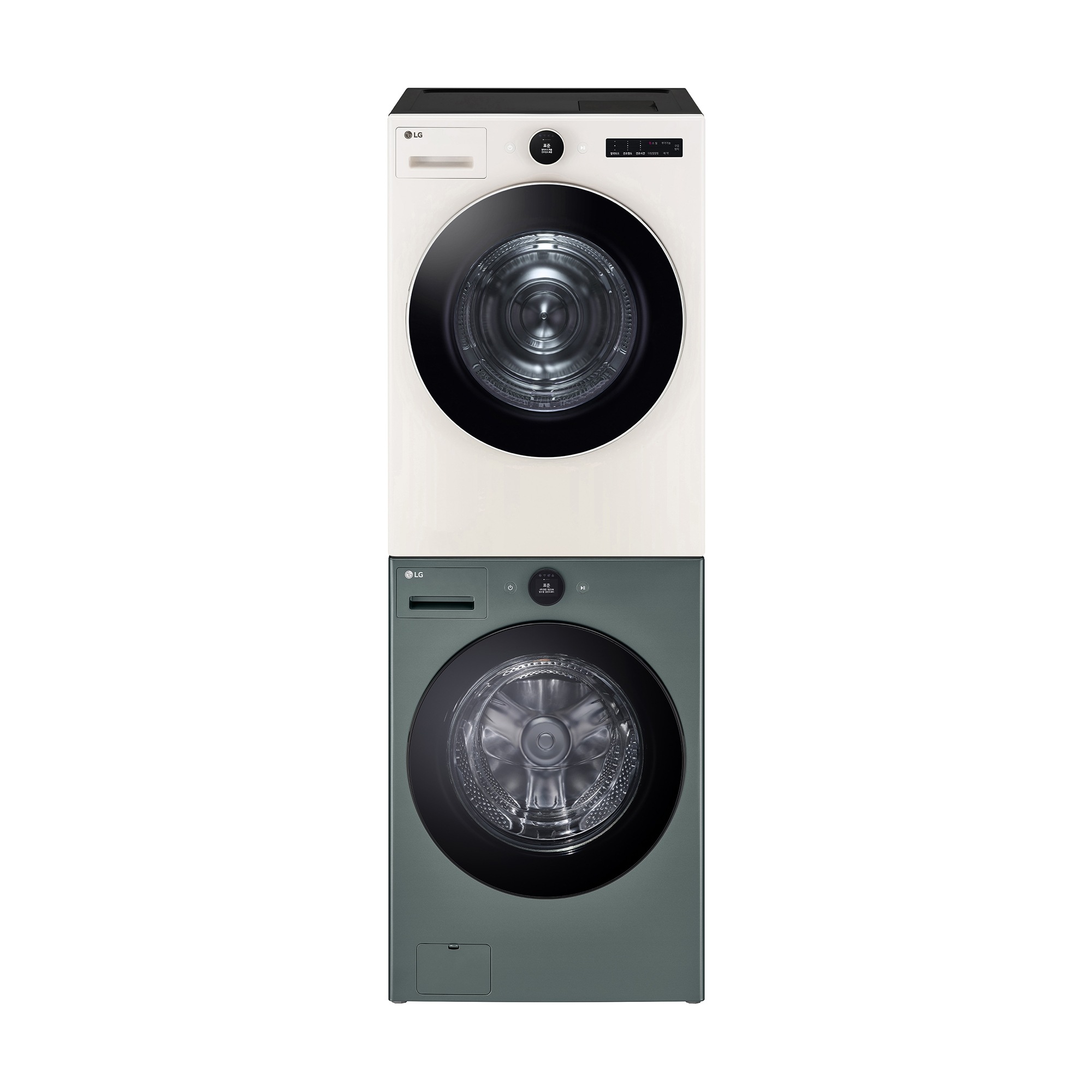 세탁기 LG 트롬 오브제컬렉션 + 건조기 + 스태킹키트 (KX21GN-21ES.AKOR) 줌이미지 0