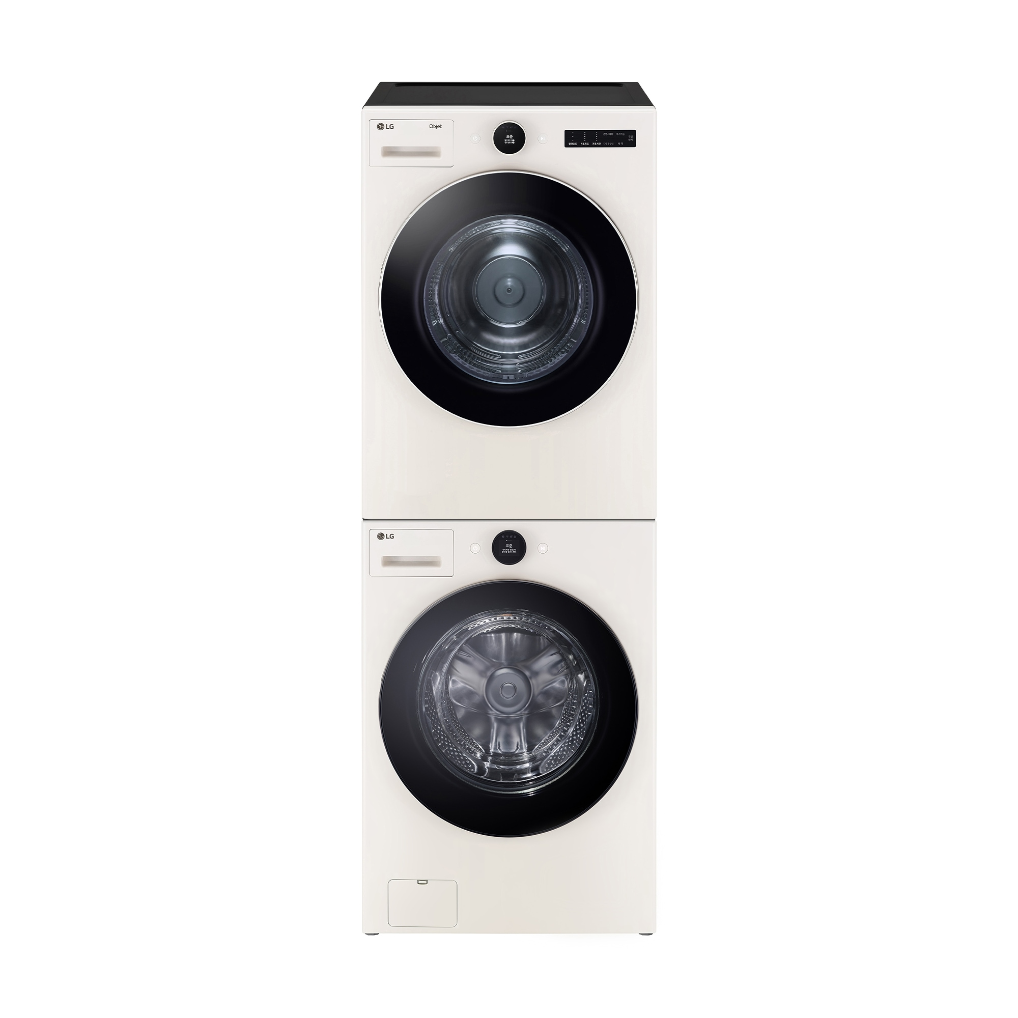 세탁기 LG 트롬 오브제컬렉션 + 건조기 + 스태킹키트 (KX21EN-20EN.AKOR) 줌이미지 0