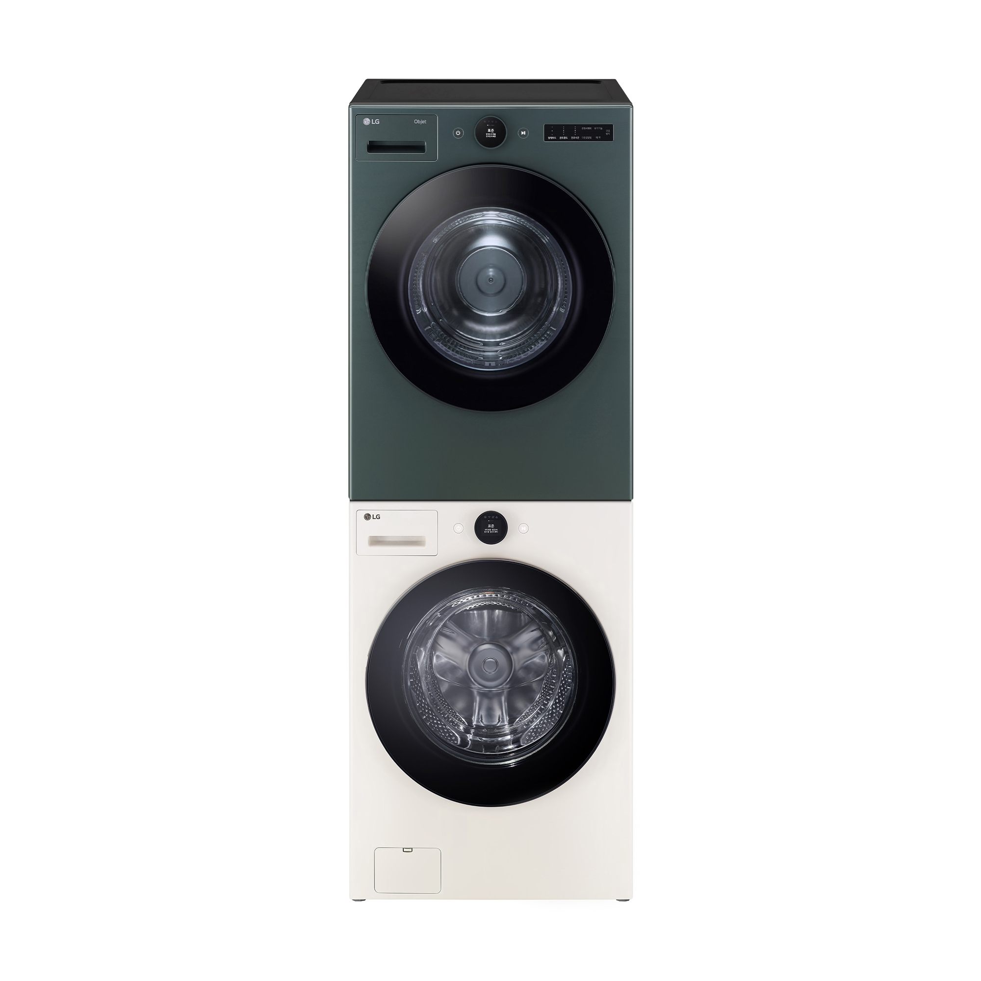 세탁기 LG 트롬 오브제컬렉션 + 건조기 + 스태킹키트 (KX21EN-20GN.AKOR) 줌이미지 0
