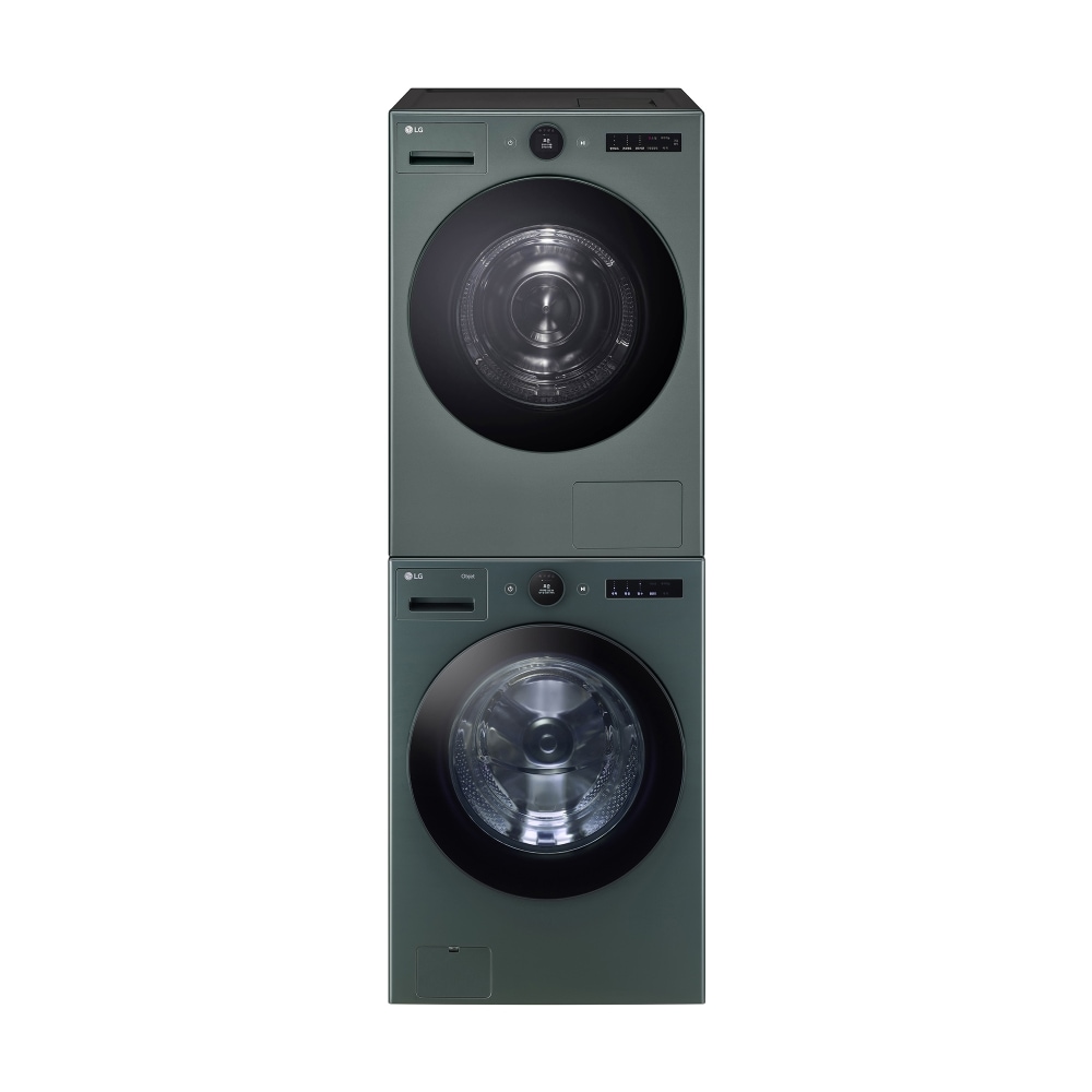 세탁기 LG 트롬 오브제컬렉션 + 건조기 + 스태킹키트 (KX24GN-22GS.AKOR) 메인이미지 0