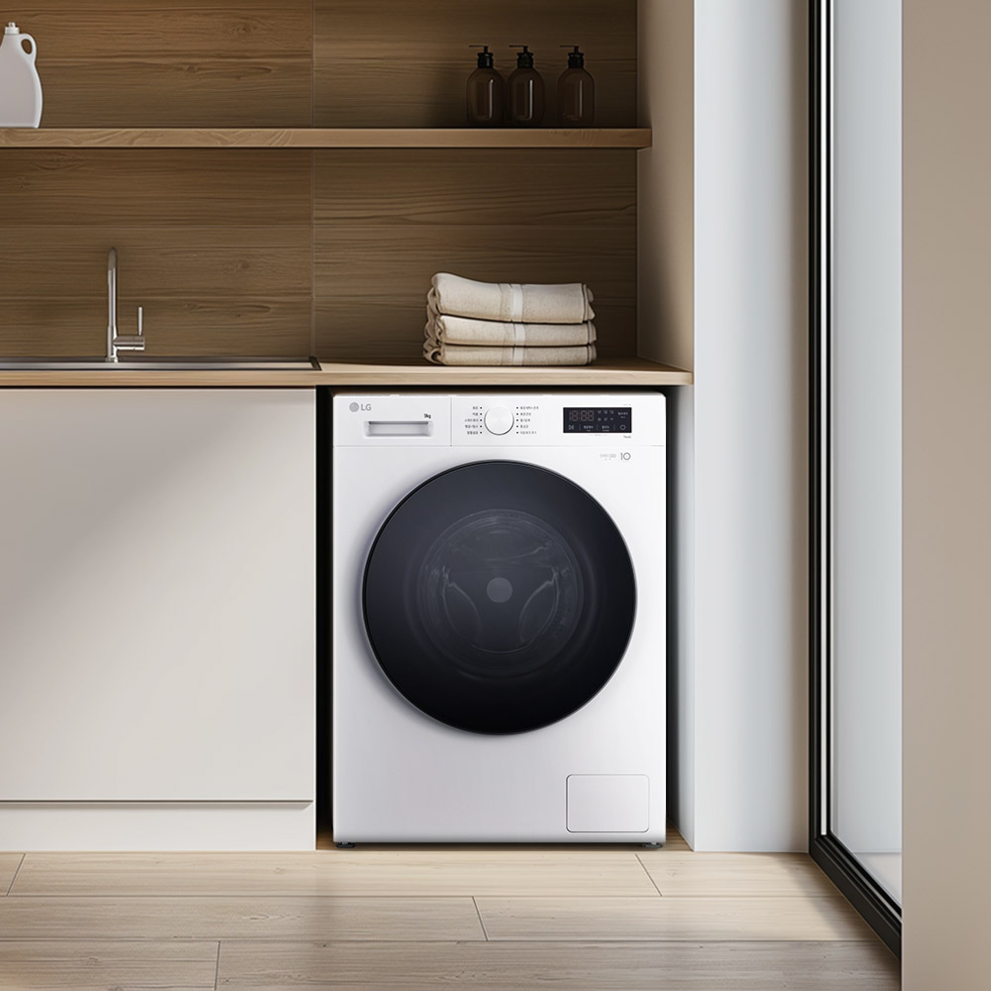 세탁기 LG 트롬 건조 겸용 세탁기 · 9kg / 4.5kg (FY9WTB.AKOR) 줌이미지 0