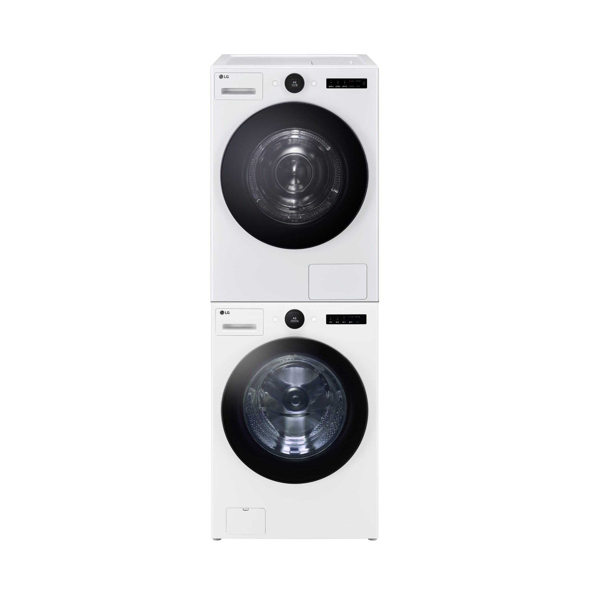 세탁기 LG 트롬 오브제컬렉션 + 건조기 + 스태킹키트 (KX25WS-22WS.AKOR) 줌이미지 1