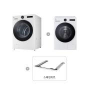 세탁기 LG 트롬 오브제컬렉션 + 건조기 + 스태킹키트 (KX25WS-22WS.AKOR) 썸네일이미지 2