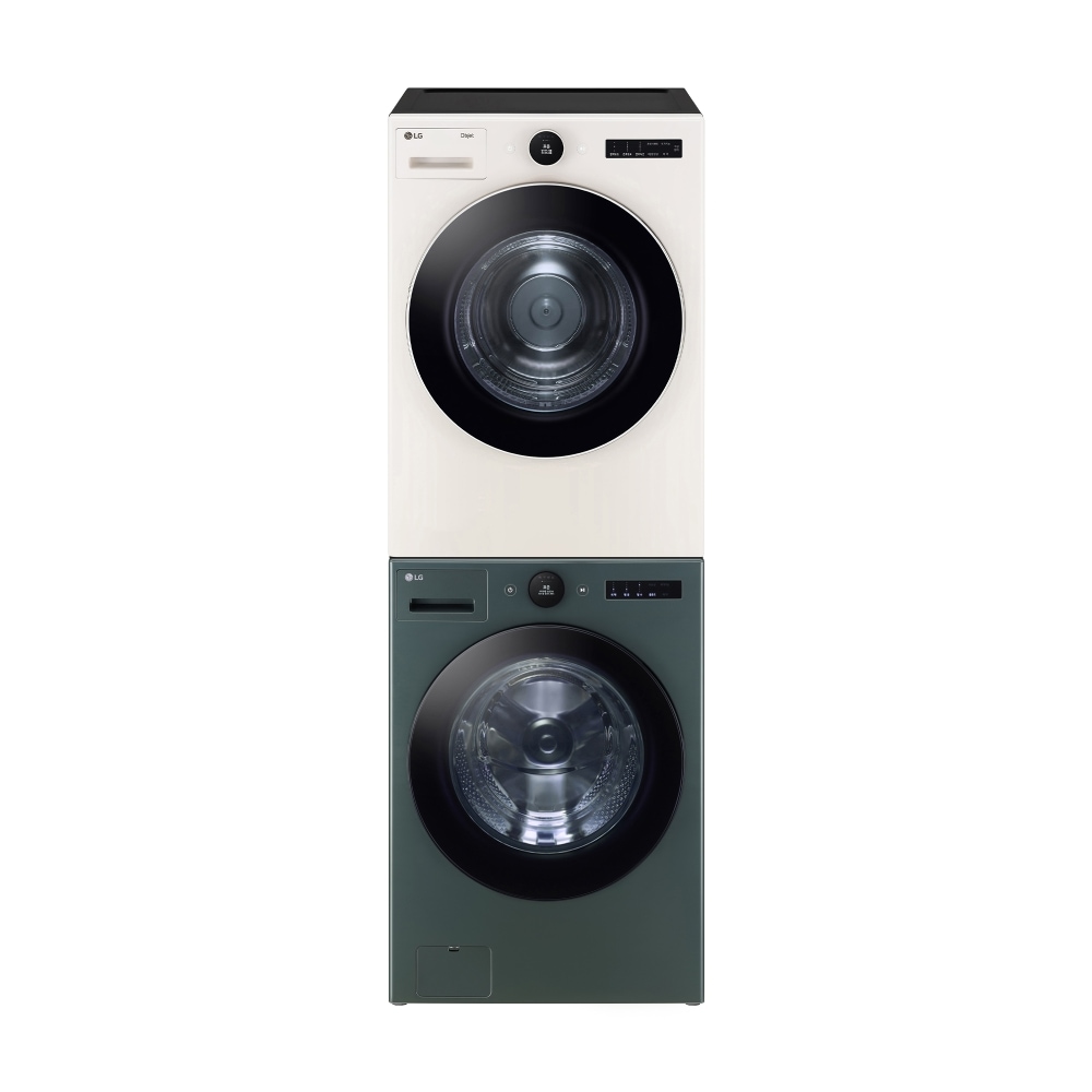 세탁기 LG 트롬 오브제컬렉션 + 건조기 + 스태킹키트 (KX25GA-20EN.AKOR2) 메인이미지 0