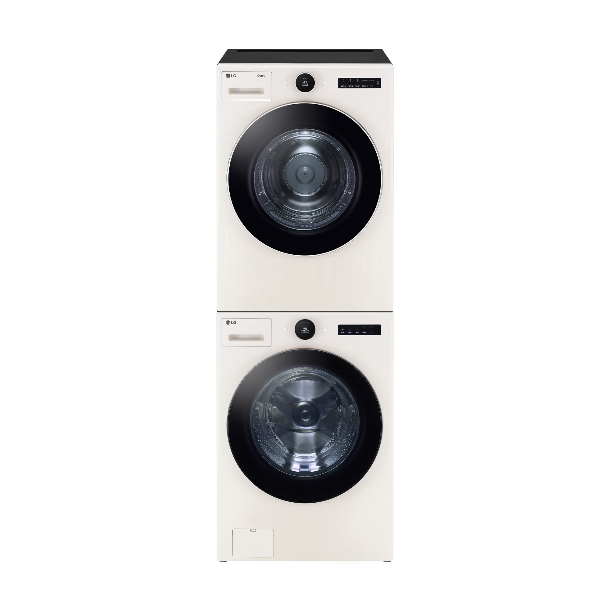 세탁기 LG 트롬 오브제컬렉션 + 건조기 + 스태킹키트 (KX25EA-20EN.AKOR2) 줌이미지 1