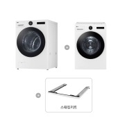 세탁기 LG 트롬 오브제컬렉션 + 건조기 + 스태킹키트 (KX25WR-21WS.AKOR2) 썸네일이미지 1