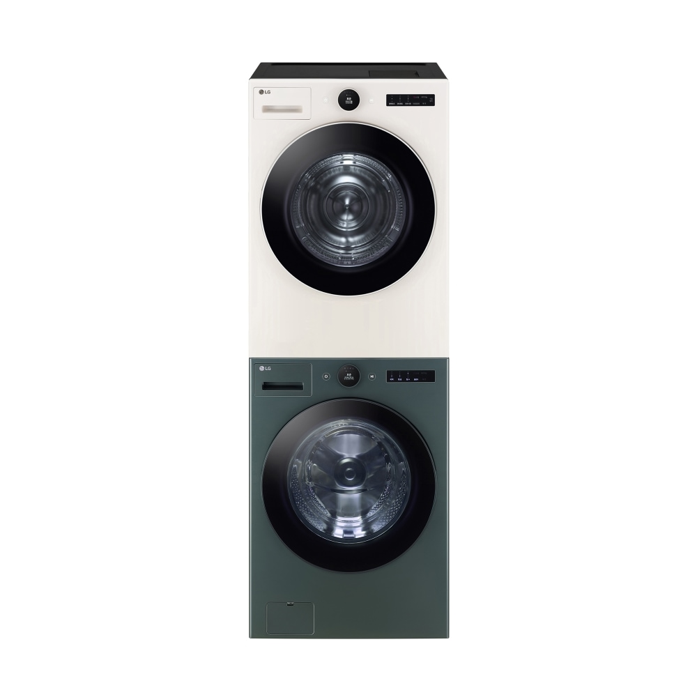 세탁기 LG 트롬 오브제컬렉션 + 건조기 + 스태킹키트 (KX25GR-21ES.AKOR2) 메인이미지 0