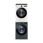 세탁기 LG 트롬 오브제컬렉션 + 건조기 + 스태킹키트 (KX25GR-21ES.AKOR2) 썸네일이미지 1