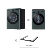 세탁기 LG 트롬 오브제컬렉션 + 건조기 + 스태킹키트 (KX25GR-20GN.AKOR2) 썸네일이미지 1