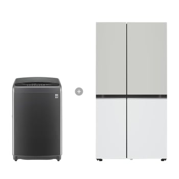LG 통돌이 세탁기 + LG 디오스 오브제컬렉션 베이직 냉장고 16kg 