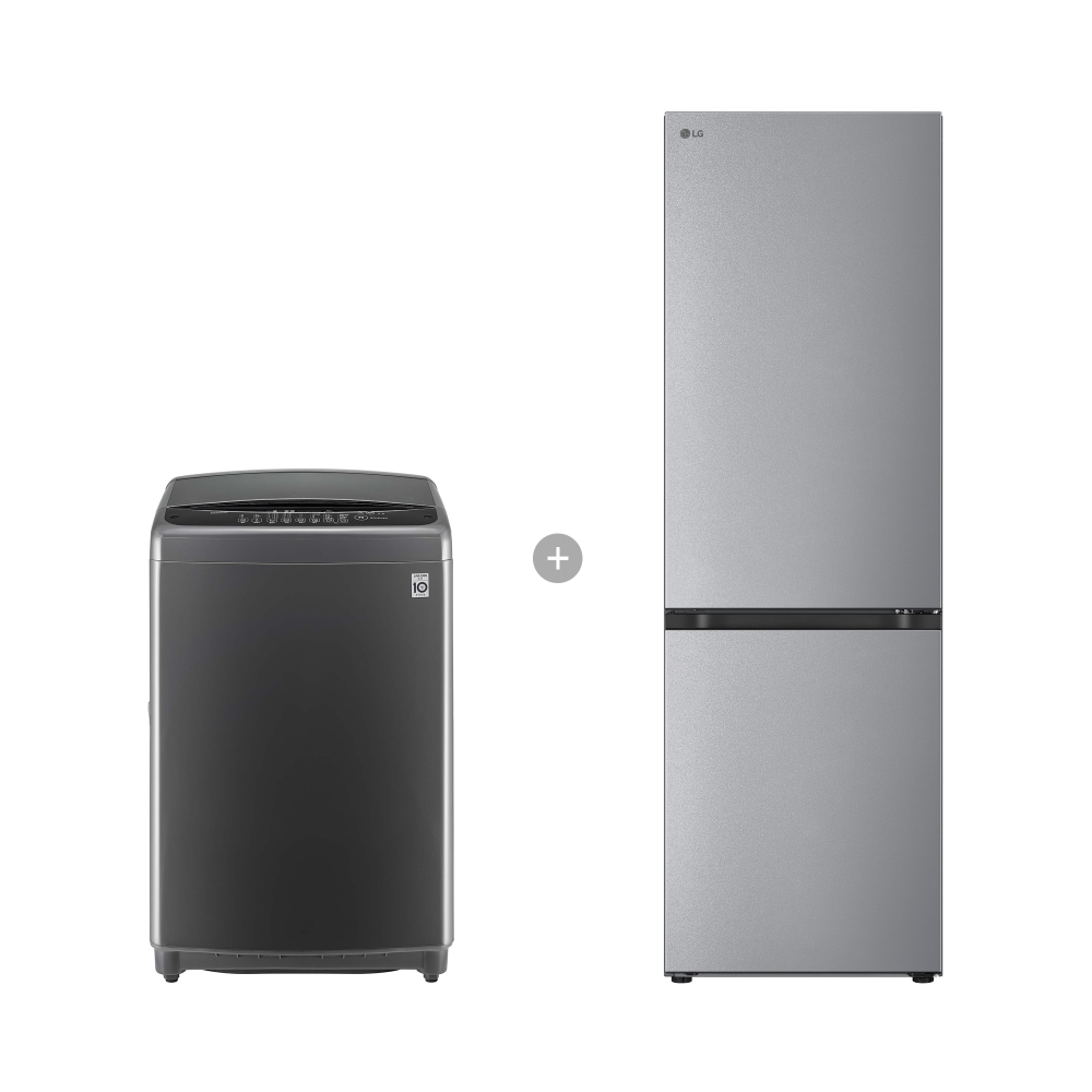세탁기 LG 통돌이 세탁기 + LG 모던엣지 냉장고 (R6M2-M34MB1.AKOR) 메인이미지 0