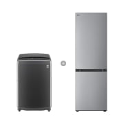 세탁기 LG 통돌이 세탁기 + LG 모던엣지 냉장고 (R6M2-M34MB1.AKOR) 썸네일이미지 1