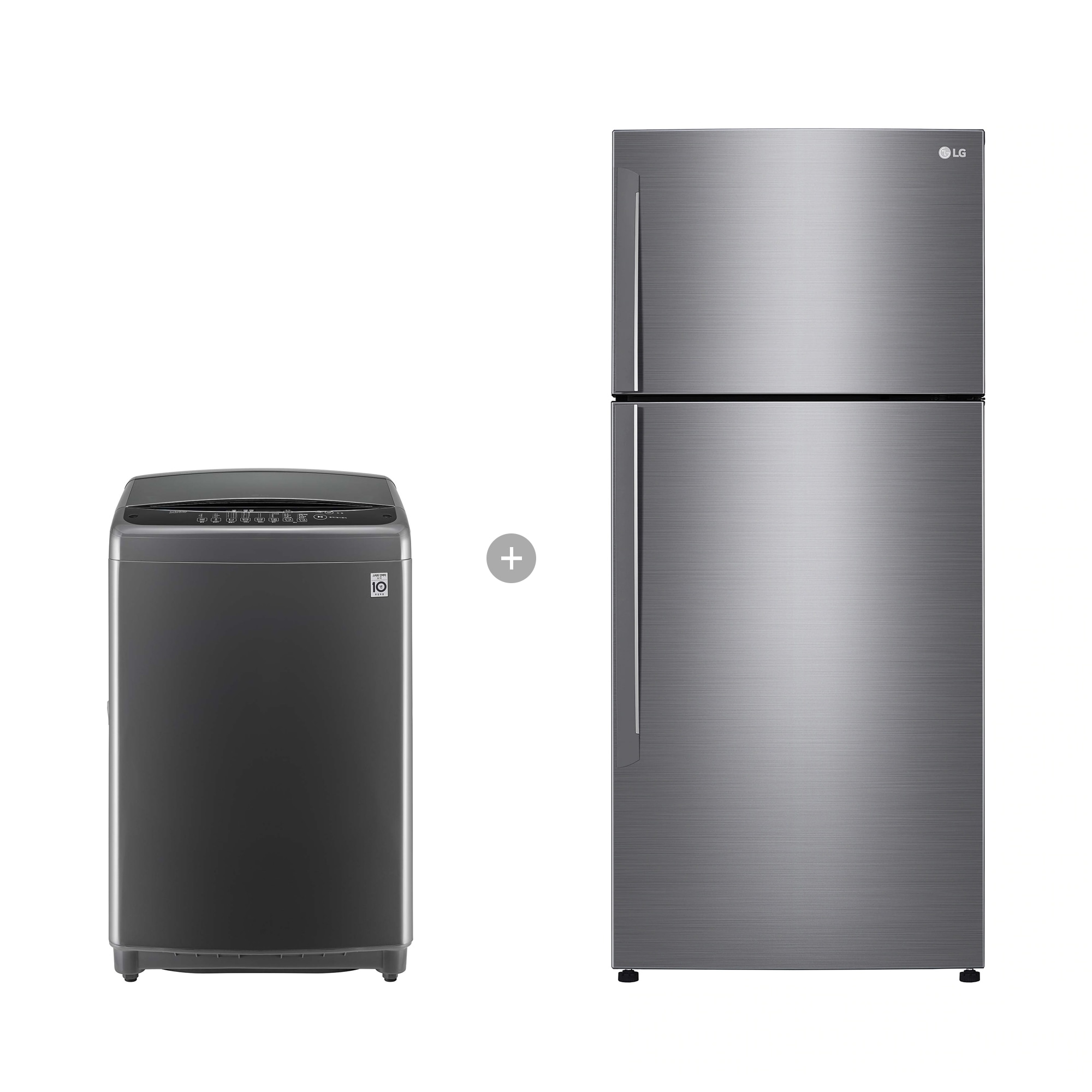 세탁기 LG 통돌이 세탁기 + LG 일반냉장고 (R6M2-B5S3.AKOR) 줌이미지 1