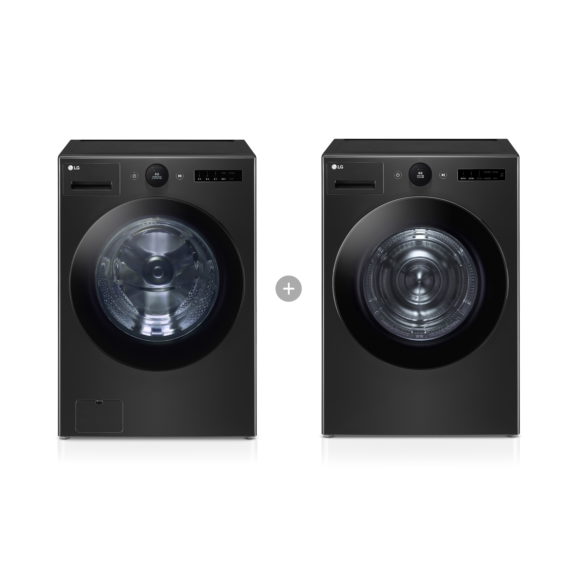 세탁기 LG 트롬 오브제컬렉션 세탁기 + 건조기 (FX24KN-20KN.AKOR) 줌이미지 0