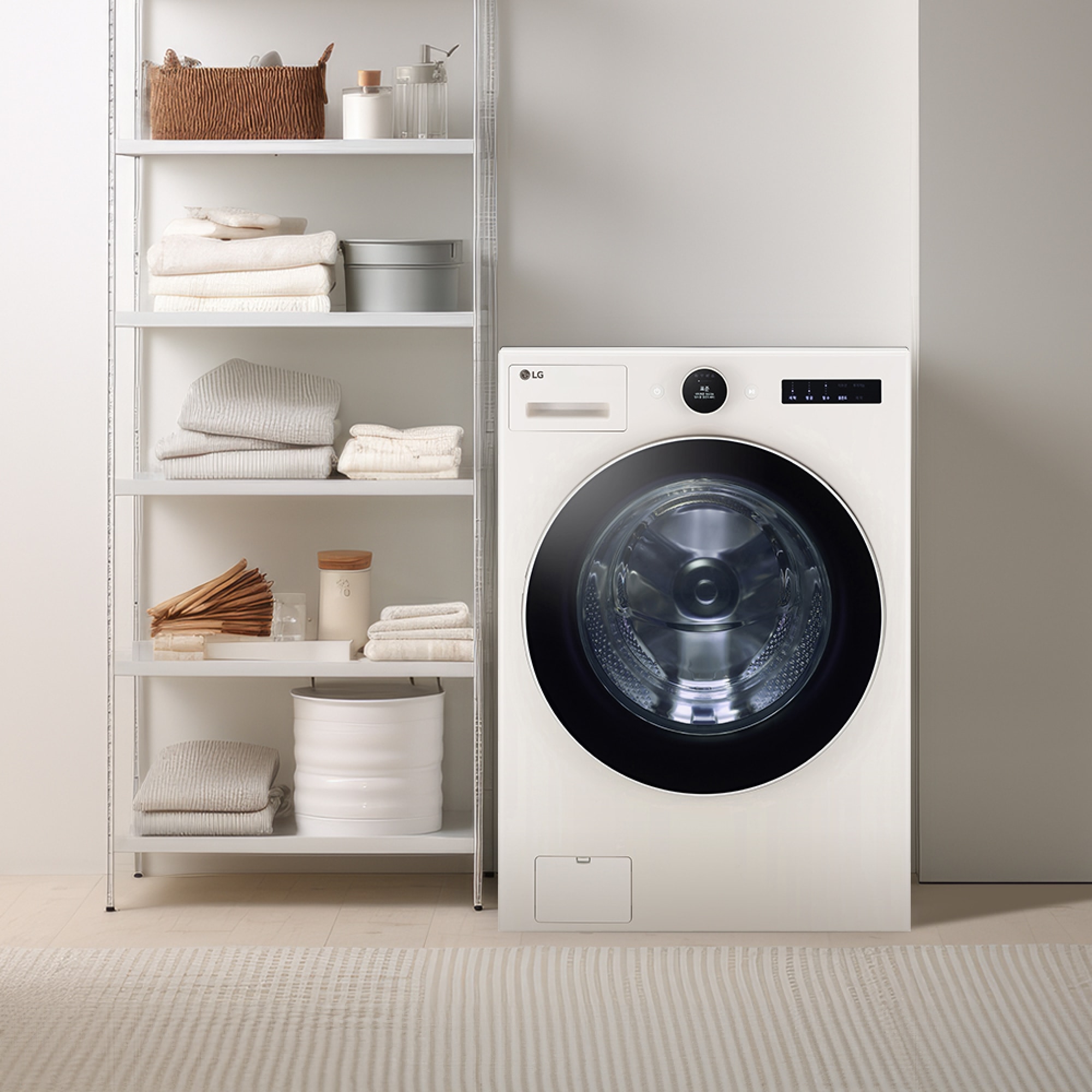 세탁기 LG 트롬 오브제컬렉션 세탁기 (FX24ENE.AKOR) 줌이미지 1